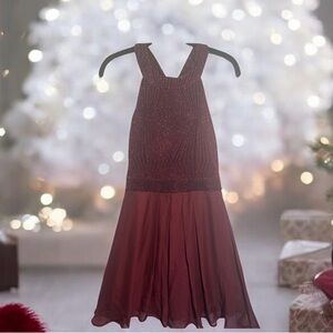 Trixxi ~ Dress ~ Women’s ~ Juniors ~ Size 3 ~ Small ~ Sleeveless ~ Burgundy